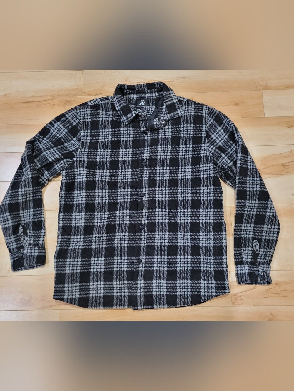 Volcom men's size large lined shirt/jacket